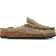 Birkenstock Naples Shearling Leve - Taupe