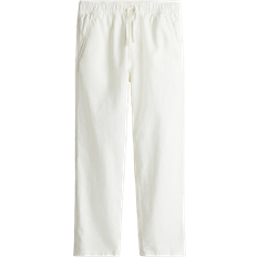 H&M Byxa I Linmix - Crèmevit