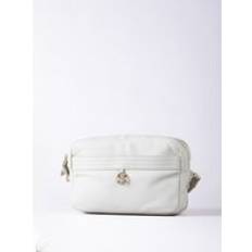 Lakeland Leather Boxy Cross Body Bag - Off White