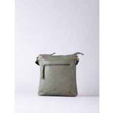 Lakeland Leather Large Cross Body Bag - Green