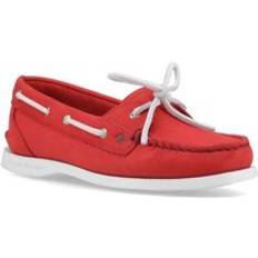 Red Boat Shoes Sperry Authentic Original 1 Eye Boat Shoe - Red