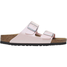 Birkenstock Arizona Birko-Flor Embossed - Saffiano Iridescent/Light Rose