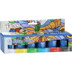Glasfärger Artico Glass Paint 6x20ml
