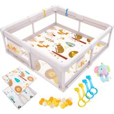 Playpen Akeraq Baby Playpen with Mattress