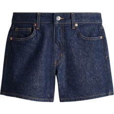 H&M Denim Shorts - Dark Denim Blue