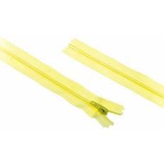 Zippers YKK Nylon Closed End Dress Zips 10 cm Lemon Yellow
