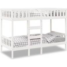 80cm Bunk Beds Berkfield Home White 80x200 cm Solid Wood Pine Bunk Bed