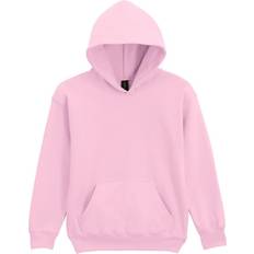 Pink Hoodies Children's Clothing Gildan Childrens Soft Touch Midweight Hoodie - Light Pink