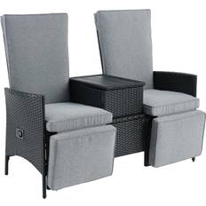 Ambia Garden 1694005001 Outdoor Lounge Set, 1 Table incl. 2 Chairs