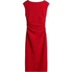H&M Draped Bodycon Dress - Red