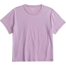 Abercrombie & Fitch Essential Polished Body Skimming Tee - Light Purple