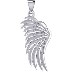 Angel Wing Necklace - Silver
