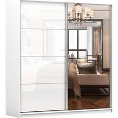 Idźczak meble Modern White Wardrobe 203x218cm