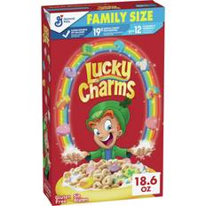 Lucky Charms Cereal with Marshmallows Limited Edition Jumbo Rainbows Family Size 18.6oz 1pack