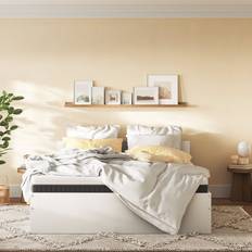 Emma Lite Mattress - White - Single Coil Spring Matress 150x200cm