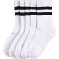 H&M Ribbede Strømper - Hvid