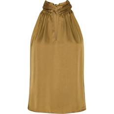 Karmamia Copenhagen Tøj Karmamia Copenhagen Ava Top – Semi Rich Gold