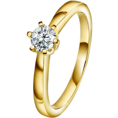 Gullfunn Olivia Ring 0.30 ct - Gold/Diamonds