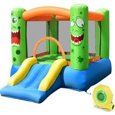 Costway Inflatable Jumping Castle With 480W Air Blower