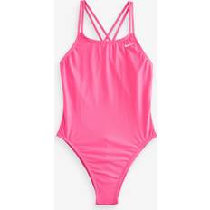Nike Pink Swimwear Nike Hydrastrong Spiderback One Piece Swimsuit - Pink