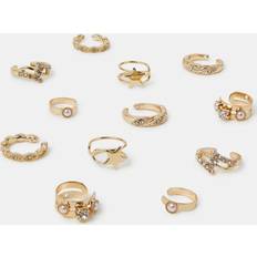 Accessorize Celestial Ear Cuffs - Gold