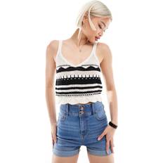 New Look Højtaljede Shorts - Mellemblå
