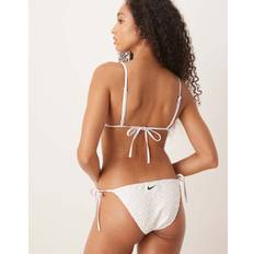 Nike Terry String Bikini Bottom - White