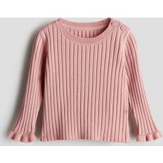 H&M Rib-knit Jumper - Pink