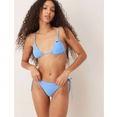 Nike Bikinis Nike Terry String Bikini Bottom - Blue
