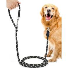 Hundkoppel För Stora 15-60kg 3m Justerbart Dubbelkoppel 200 kg