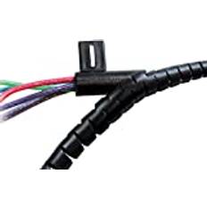 Cable Zip Tidy Tube 2 m 2 cm Black