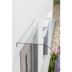 Living and Home Clear Arch Door Window Canopy Awning Shelter