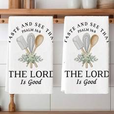 Microfiber Kitchen Towels Shein 2 Pcs Of Tools Plants Kitchen Towel Green