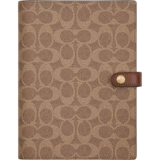 Coach Outlet Notebook In Signature Canvas Brown