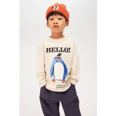 Children's Clothing H&M Boys Long-sleeved T-shirt - Beige
