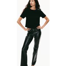 Recycled Fabric Blouses H&M Bouclé Blouse - Black