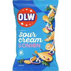 Olw Chips Sourcream & Onion 275g 1pack