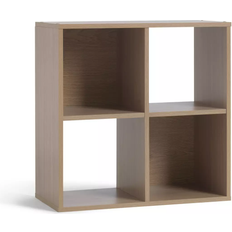 Argos Home Squares 4 Cube Oak Book Shelf 61cm