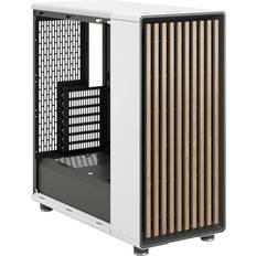 Fractal Design North Chalk White TG Clear