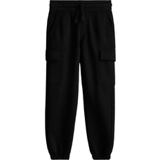 H&M Cargo Joggers - Black (1236476001)