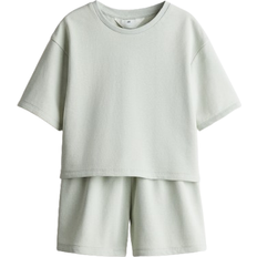 H&M Turkis 2-delt Sweatshirtsæt -