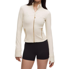 Outerwear Lululemon Define Cropped Jacket Nulu - Light Ivory/Gold