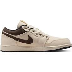 Nike Air Jordan 1 Skor Nike Jordan 1 Low Premium M - Pale Ivory/Off Black/Baroque Brown