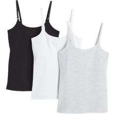 H&M MAMA Grå 3-pak ammetop