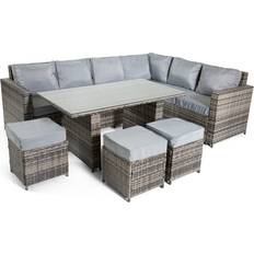 Outdoor Living Tarporley Outdoor Lounge Set, 1 Table incl. 2 Sofas