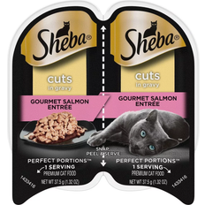 Sheba Pets Sheba Perfect Portions Cuts in Gravy Gourmet Salmon Flavor Wet Cat Food 75g
