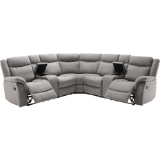 Wilko Sherford Corner Grey Sofa 271cm 5 Seater