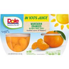 Dole Fruit Bowl Mandarin Oranges 4oz