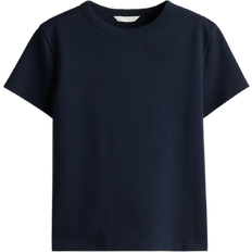H&M Cotton T-shirt - Navy Blue