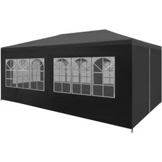 Paviljonger & Tillbehör vidaXL Party Tent Grey 3x6 m